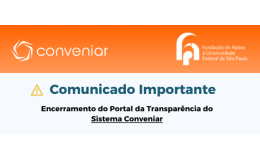 Comunicado - Encerramento do sistema Conveniar